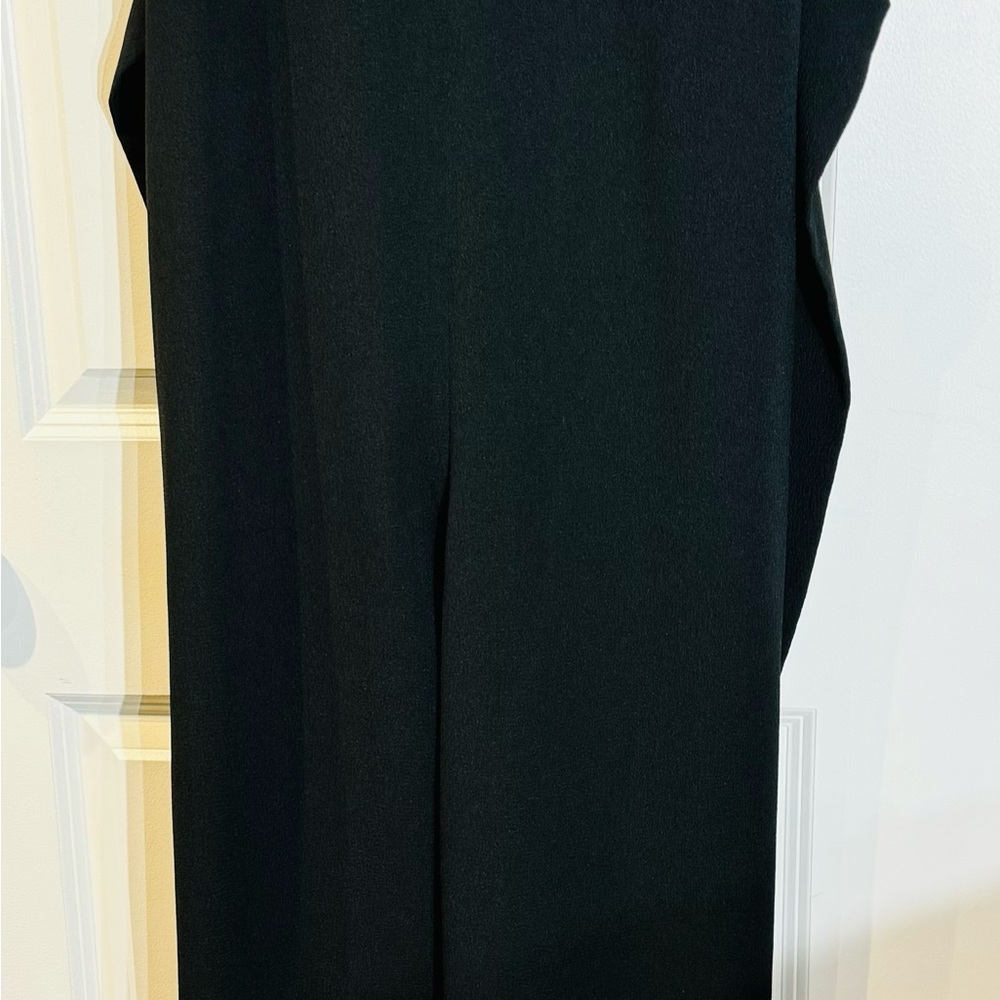 Club Monaco 6 black crepe tie front jumpsuit in beautiful condition - Picture 7 of 7